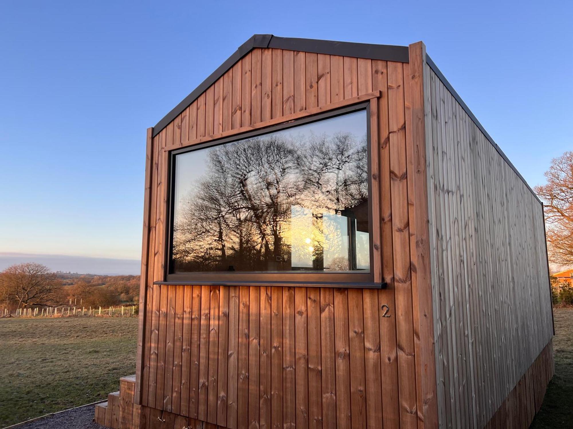 Countryside Haven Cabins Hereford Exterior photo