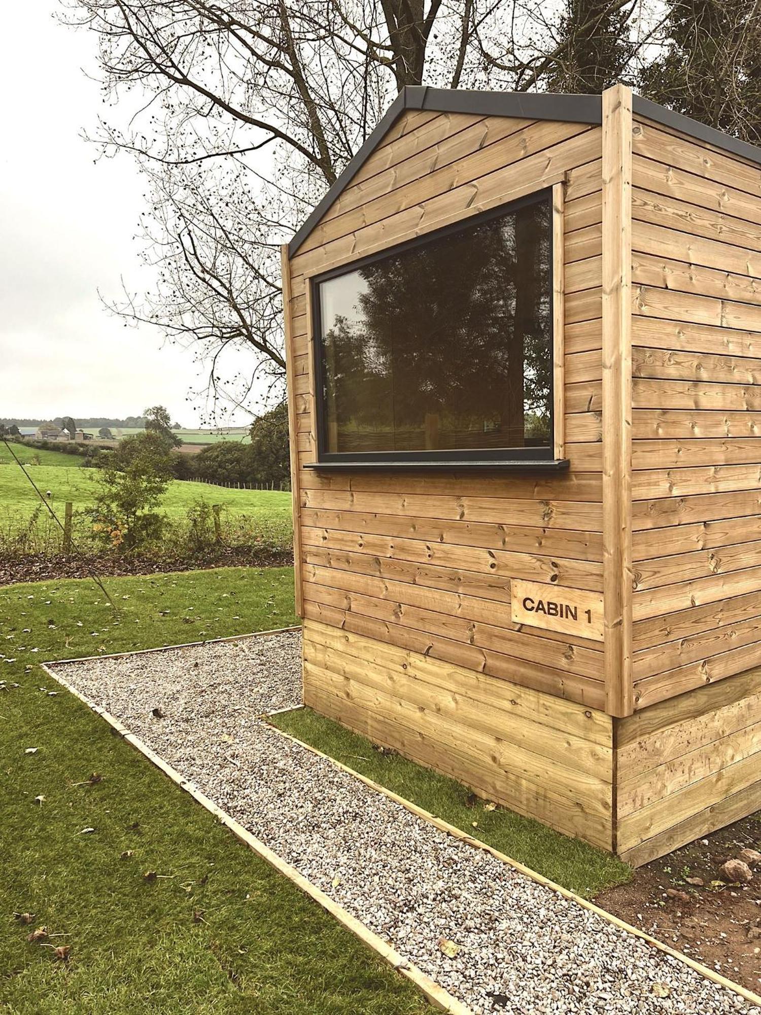 Countryside Haven Cabins Hereford Exterior photo